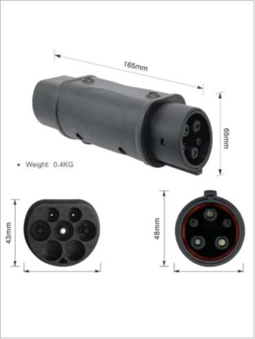 Adaptador T2 - T1 